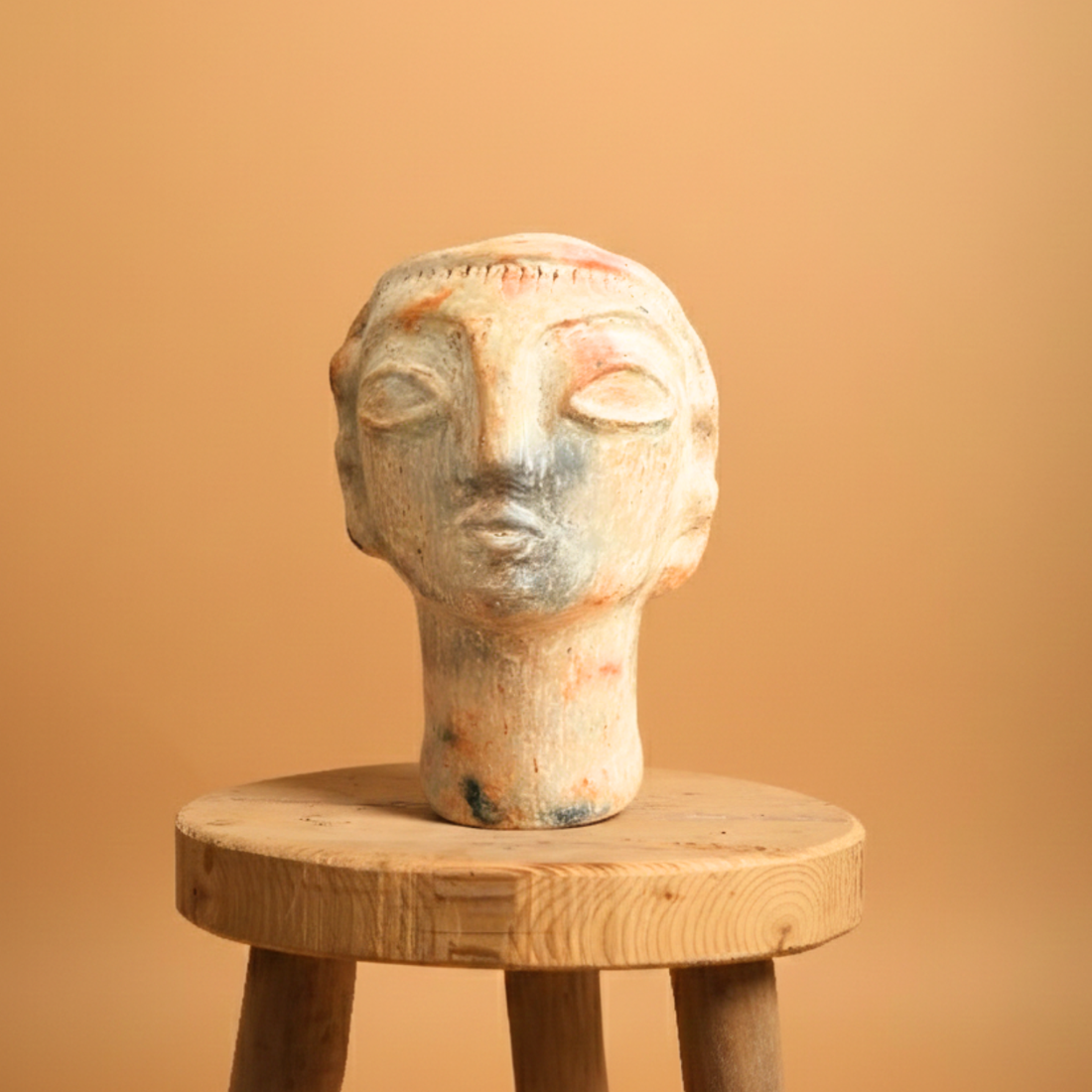 Statue en terre cuite Sejnane - Elysa naturelle