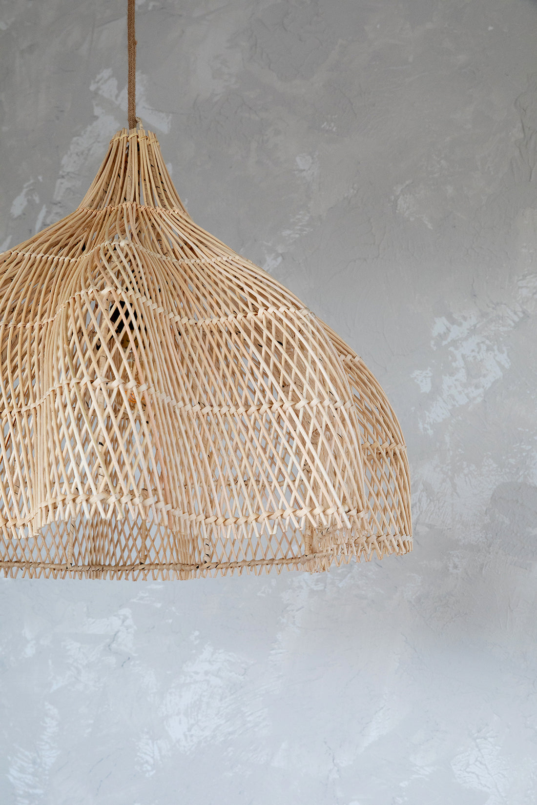 The Whipped Pendant Lamp - Natural - M