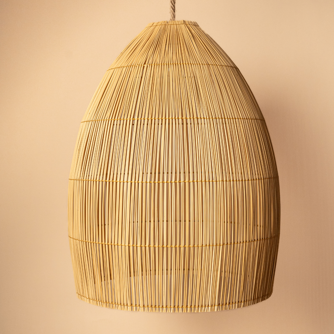 Seagrass pendant lamp large