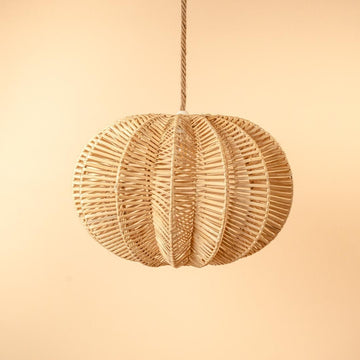 Handcrafted rattan pendant lamp 