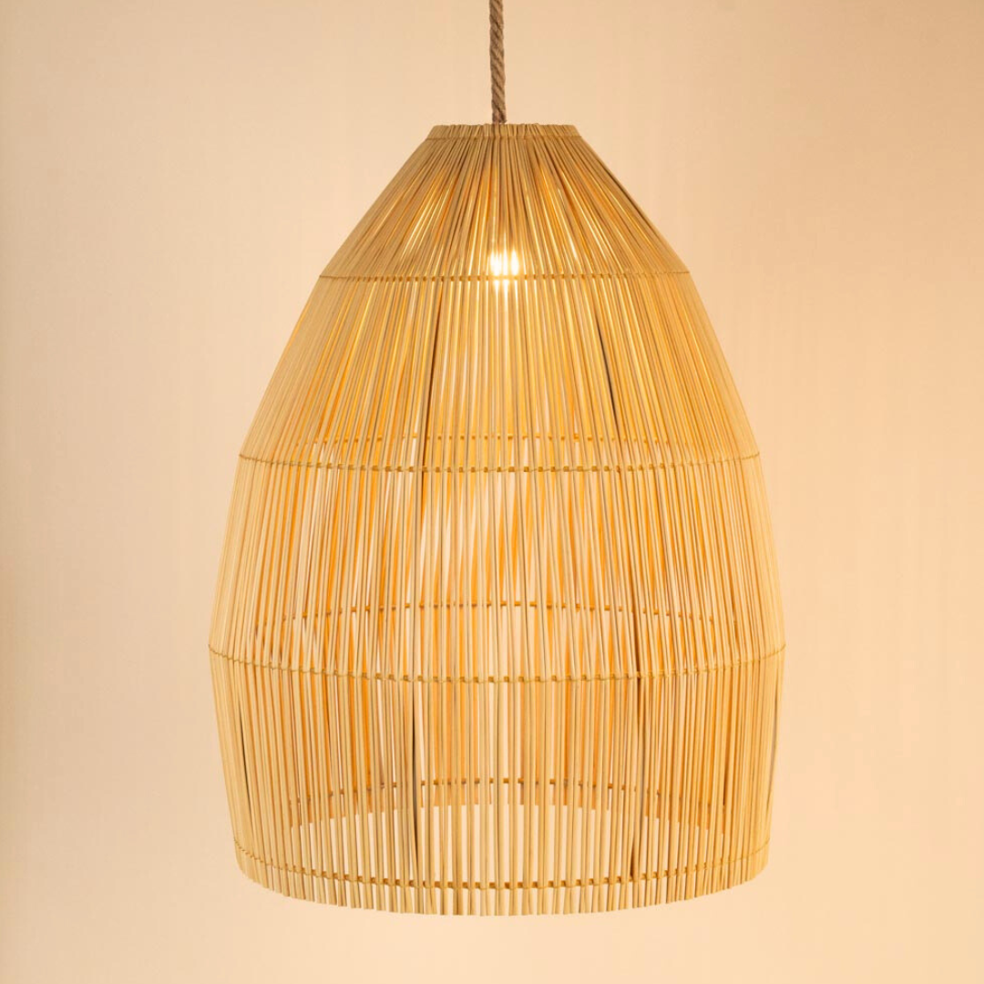 Seagrass pendant lamp - The Lalou - M