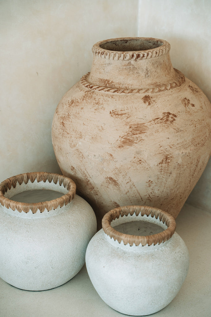 The Styly Vase - Natural Concrete - L